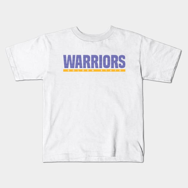 Golden Warriors 5 Kids T-Shirt by HooPet